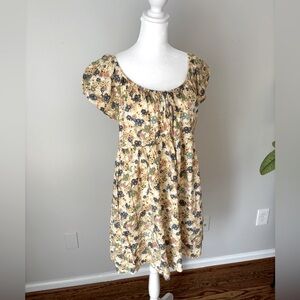 Floral mini dress